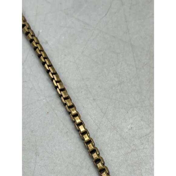 mariana pendent 2" chain 30" necklace handmade crystals black circle READ NEW - Picture 6 of 10